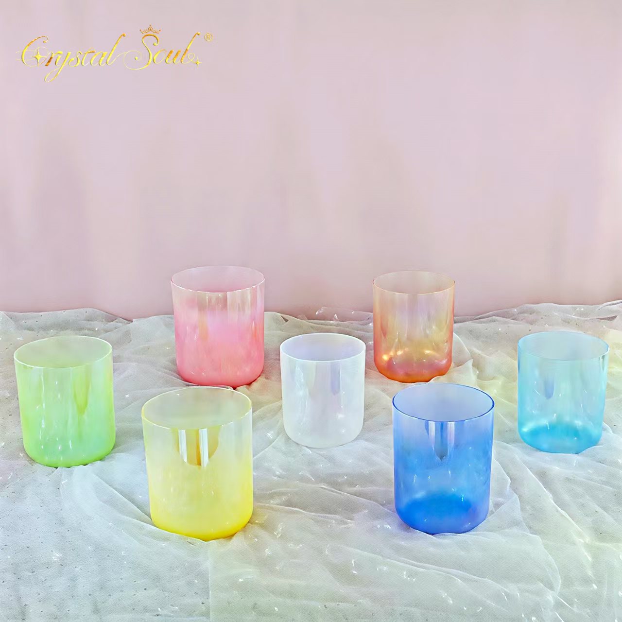 Crystal Soul Seven Charka Alchemy Crystal bowls