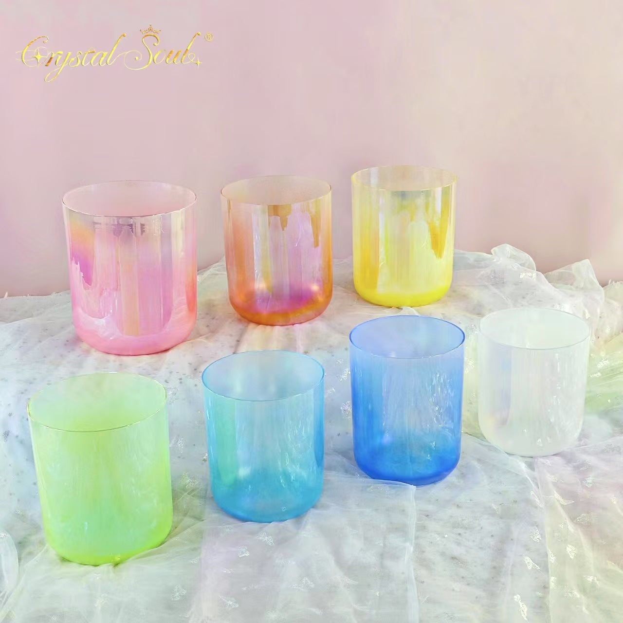 Crystal Soul Seven Charka Alchemy Crystal bowls