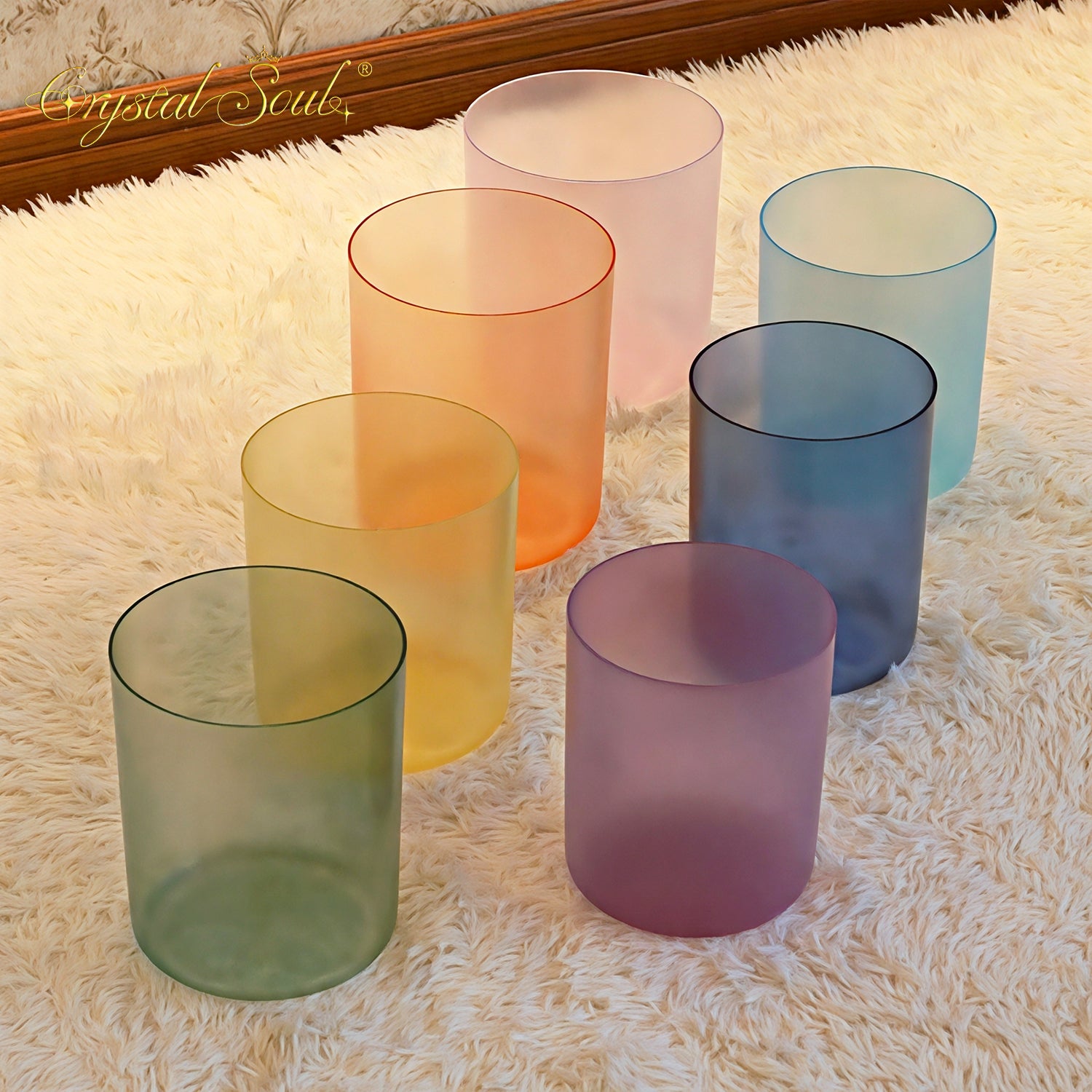 Crystal Soul Matte Fog Transparent Alchemy Crystal Bowl