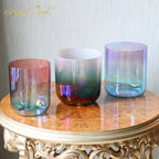 Crystal Soul Colorful Gradient Alchemy Crystal Bowl Set