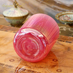 Crystal Soul Rose pink Gradient Aurora Alchemy Crystal Bowl