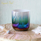 Crystal Soul Special Aurora Gradient Clear Alchemy Crystal Bowls