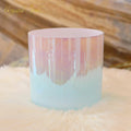 Crystal Soul Girl Heart Pink Blue Gradient Clear Alchemy Crystal Bowls