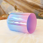 Crystal Soul Pink Ocean Pink Blue Gradient Clear Alchemy Crystal Bowls