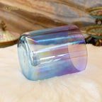 Crystal Soul Blue Purple Gradient Clear Alchemy Crystal Bowl Singing
