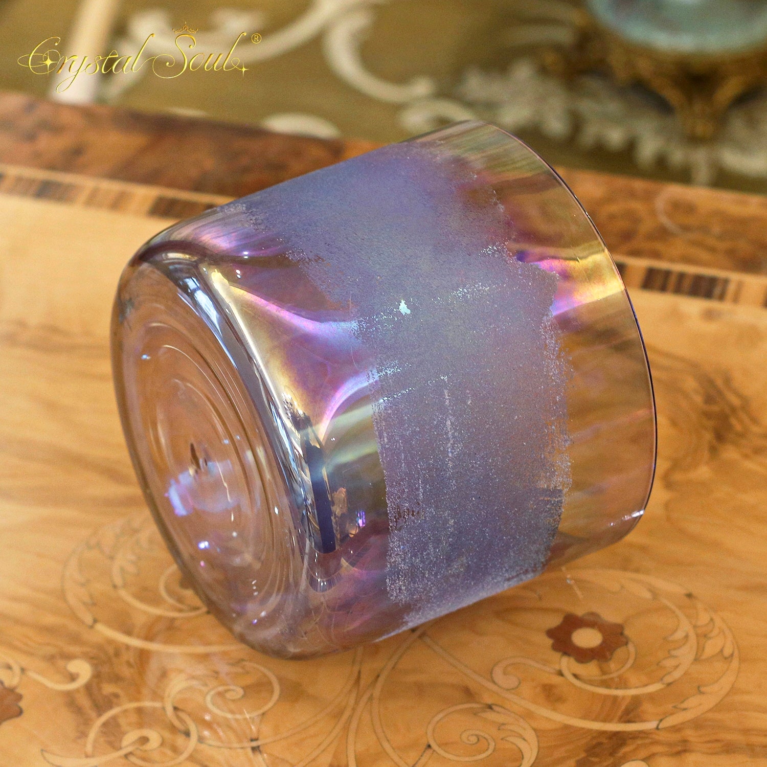 Crystal Soul Crystal Sand Surrounding Amethyst Alchemy Crystal Bowl Sets