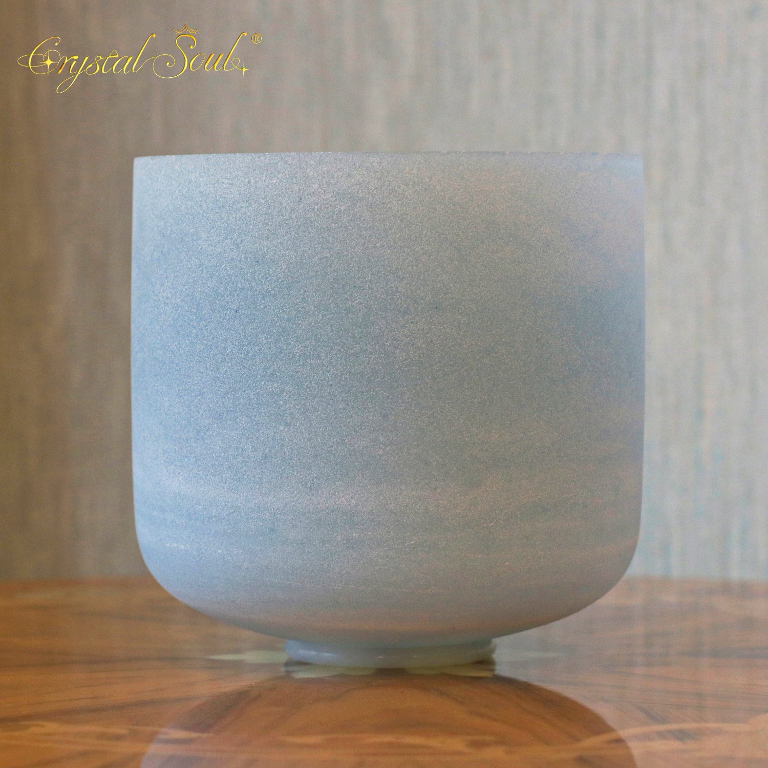 Crystal Soul High Quality Original Mineral Frosted Crystal Singing Bowl