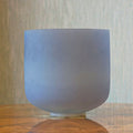 Crystal Soul High Quality Original Mineral Purple Frosted Crystal Singing Bowl