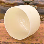 Crystal Soul High Quality Original Mineral Citrine Frosted Crystal Singing Bowl