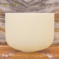 Crystal Soul High Quality Original Mineral Citrine Frosted Crystal Singing Bowl