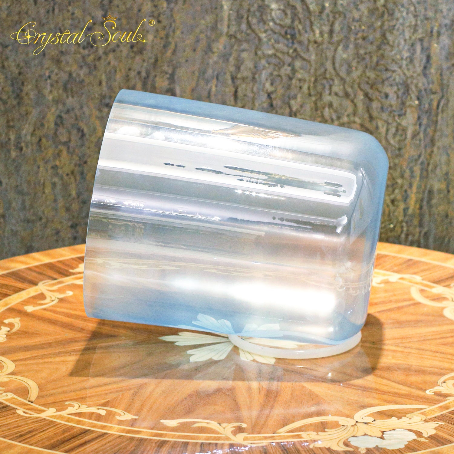 Crystal Soul Pearl Azure Alchemy Crystal Bowl