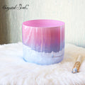 Crystal Soul High Quality Thickened Pink Azure Gradient Alchemy Crystal Bowl