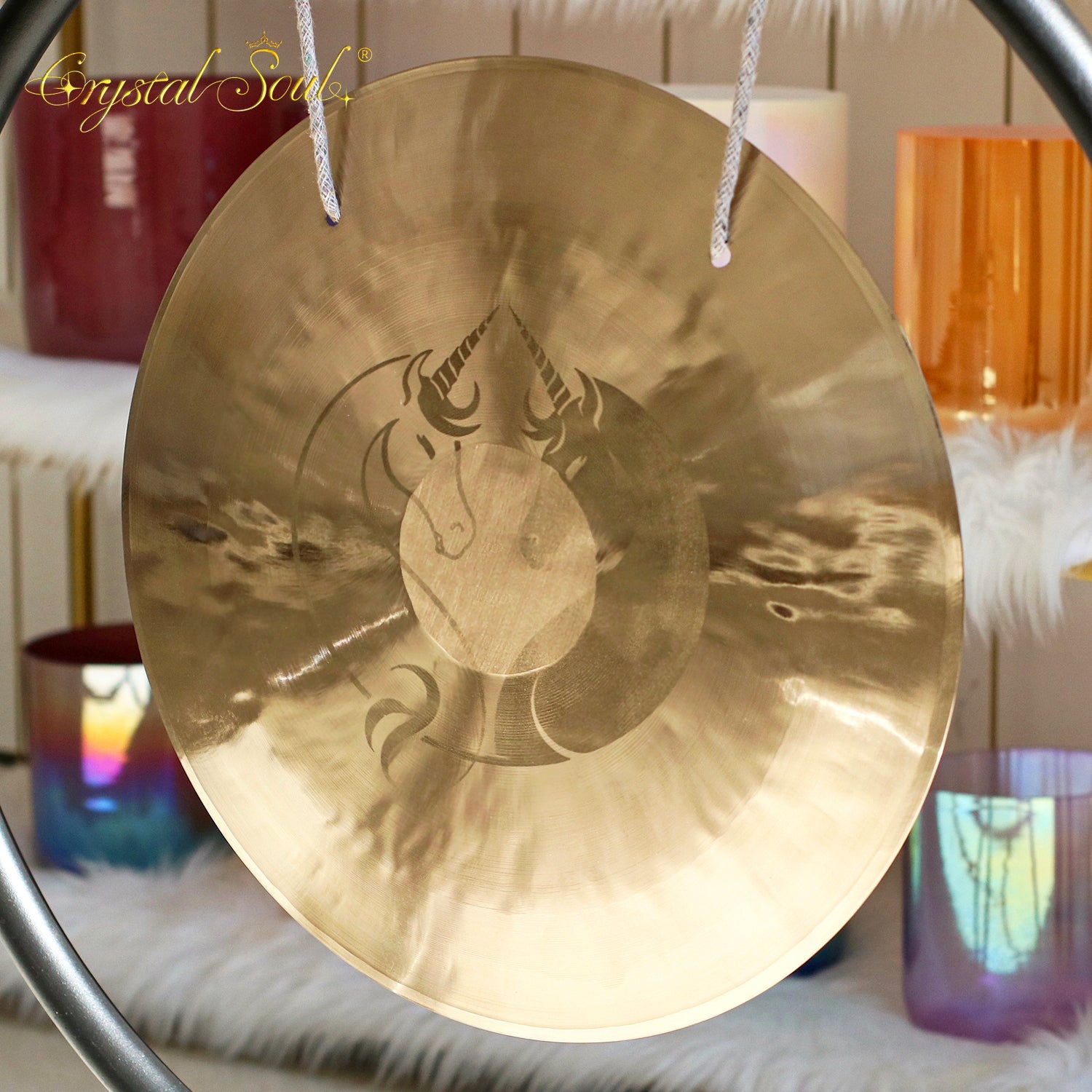 Crystal Soul Engraved Printed Wind Gong
