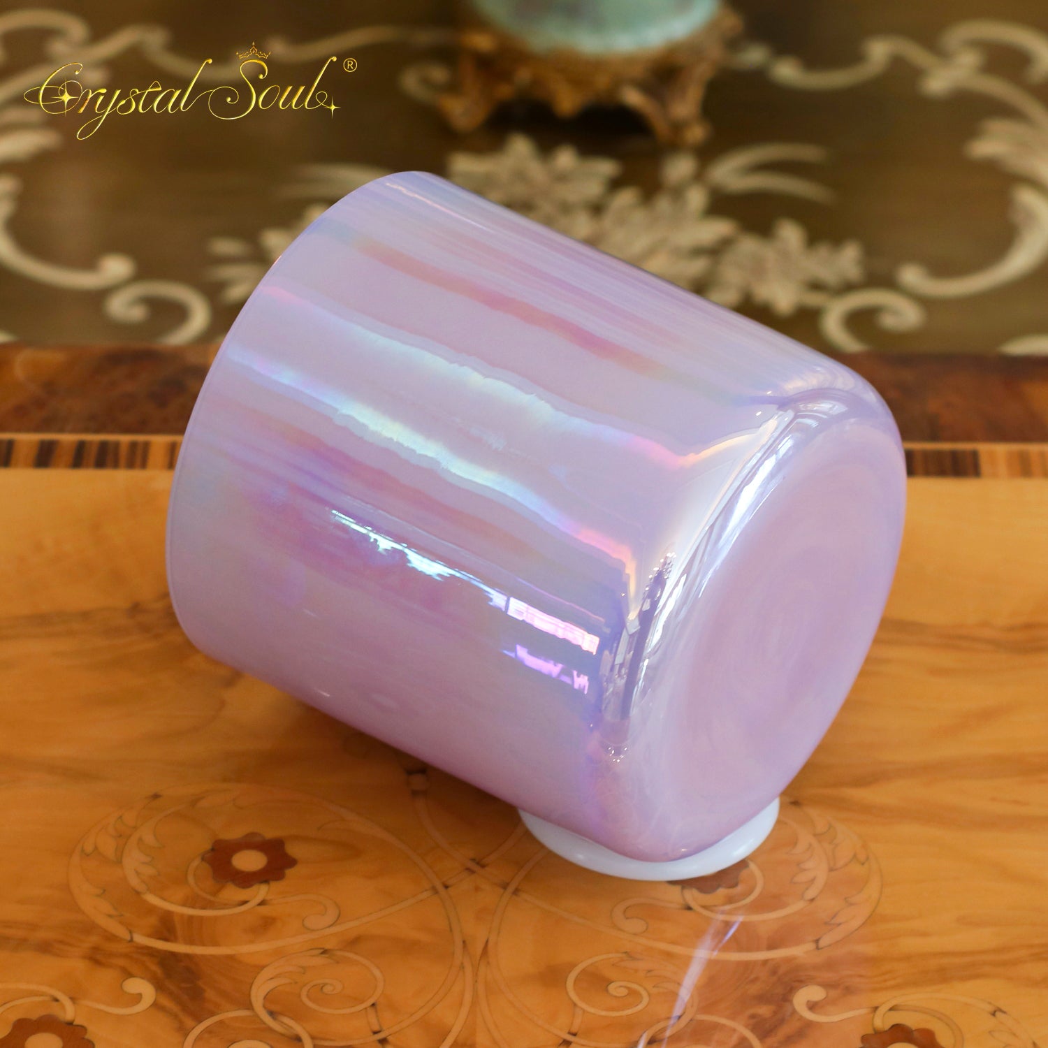 Crystal Soul Taro Purple Classic Thickened Alchemy Crystal Bowl