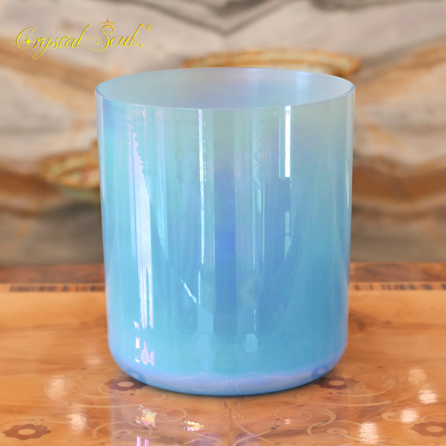 Crystal Soul Classic Azure Alchemy Crystal Bowl