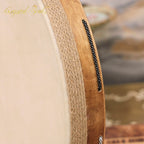 Crystal Soul High Quality Shamanic Drum (Customizable With Sheepskin and Eco-friendly Leather)