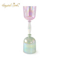 Crystal Soul Aurora Pink Green Gradient Double-headed Crystal Holy
