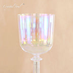 Crystal Soul Light Pink Aurora Double-headed Crystal Holy