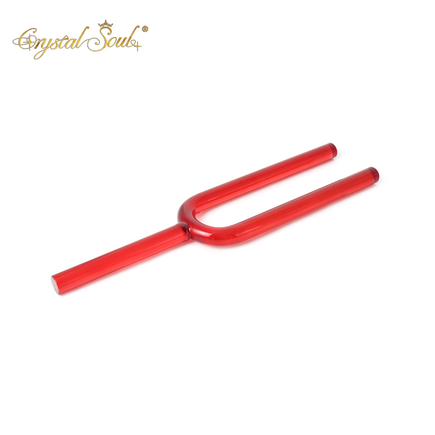 Crystal Soul Orange Crystal Singing Fork