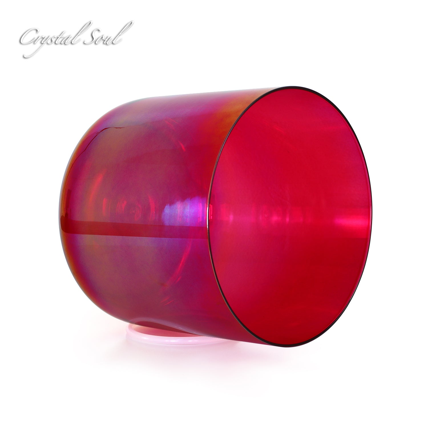 Crystal Soul Rose Pink Alchemy Crystal Bowl