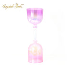 Crystal Soul Pink Purple Gradient Clear Double-headed Crystal Holy