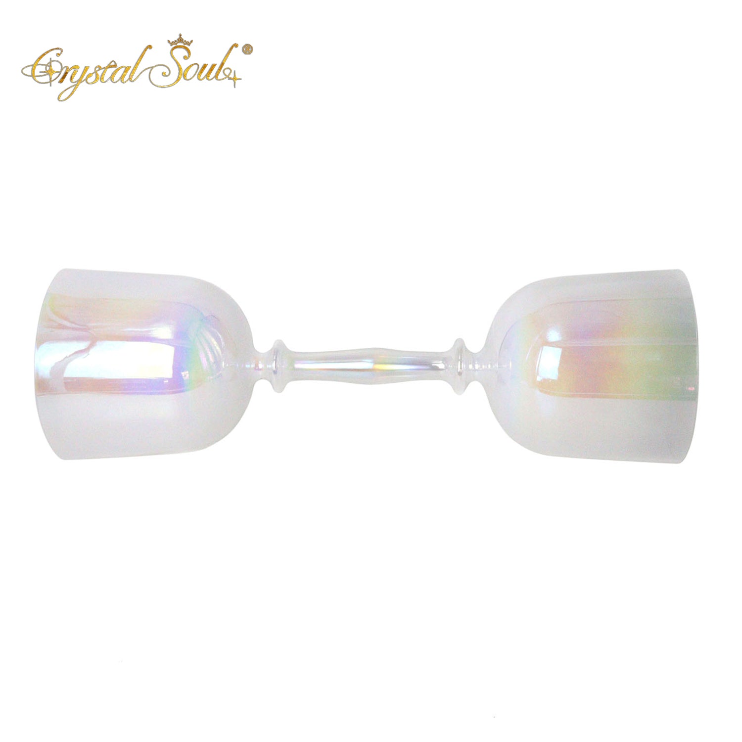 Crystal Soul Pearl White Double-headed Crystal Holy