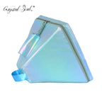 Crystal Soul Crystal Pyramid Azure Aurora Shockproof Bag