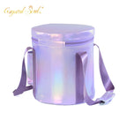 Crystal Soul Crystal Singing Bowl Purple Shockproof Bags