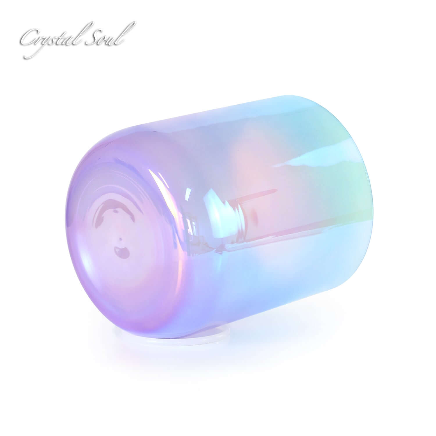 Crystal Soul Azure Purple Gradient Alchemy Crystal Bowl