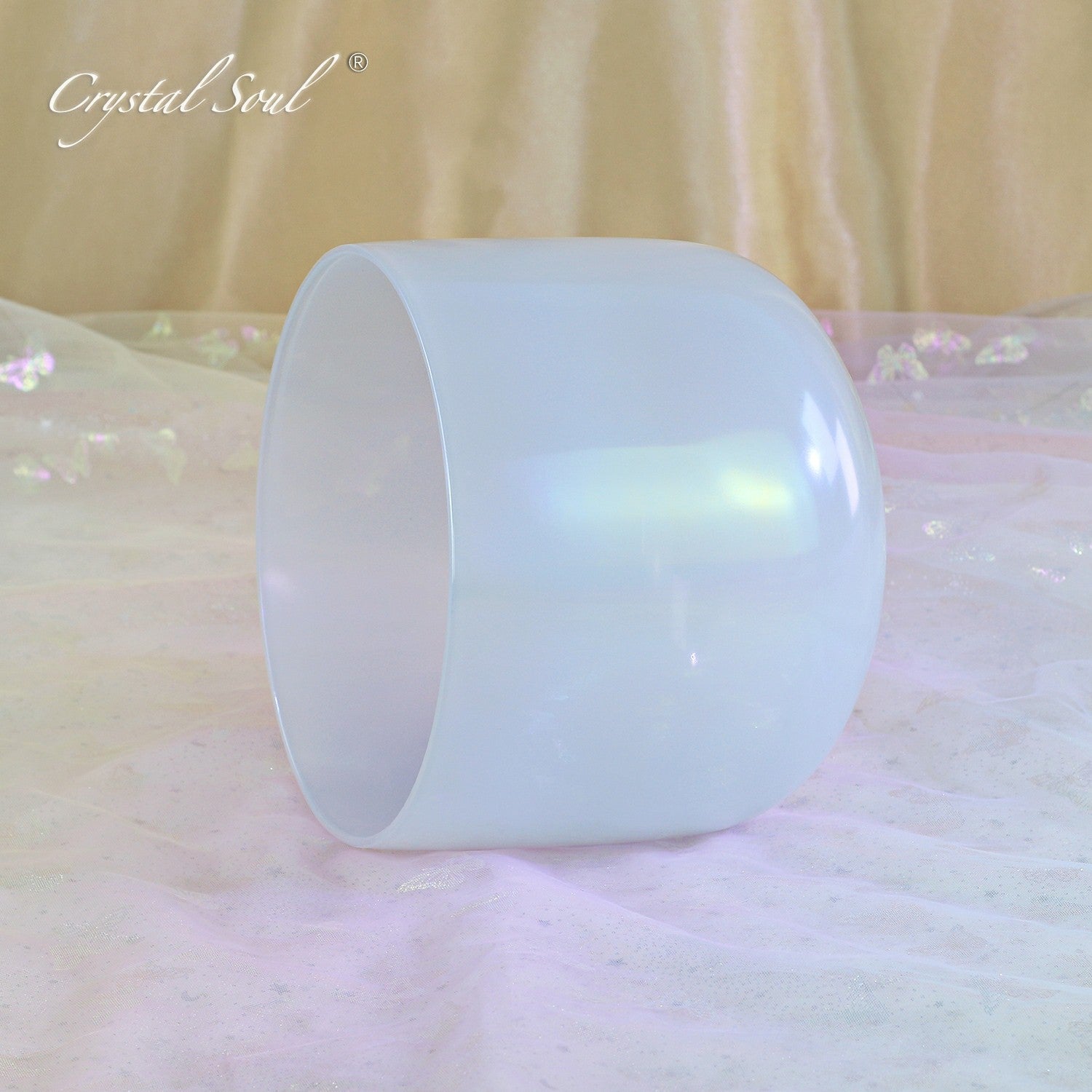 Crystal Soul Pearl White Alchemy Crystal Bowl