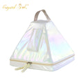 Crystal Soul Crystal Pyramid White Shockproof Bag