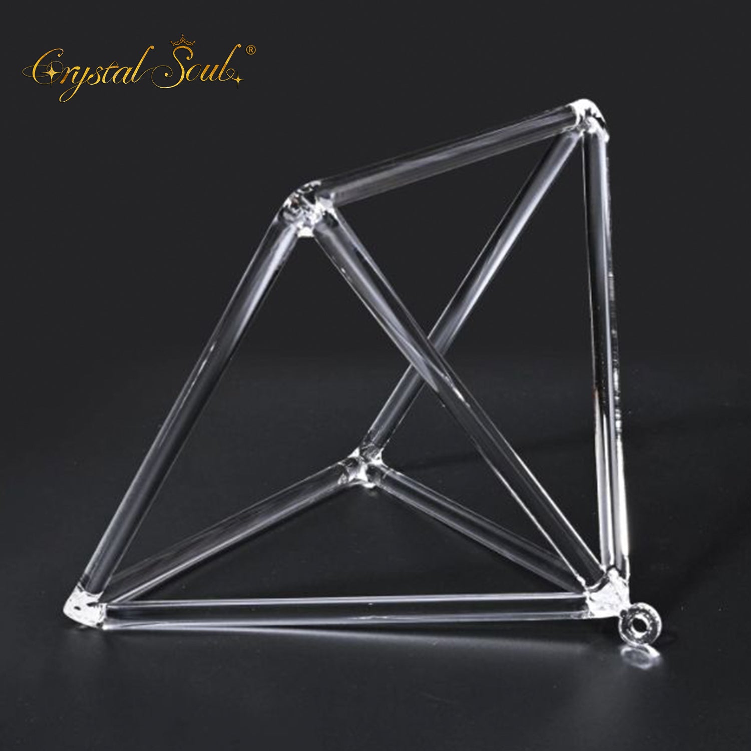 Crystal Soul Clear Crystal Pyramid