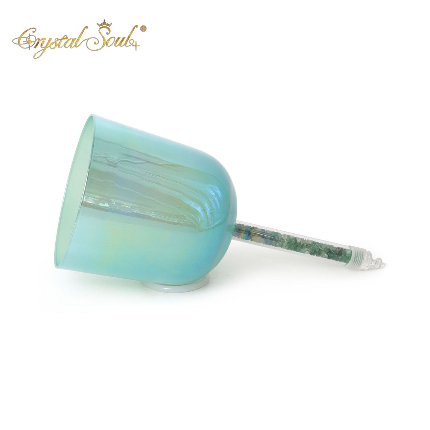 Crystal Soul Crystal Soul Turquoise Jade Handle Alchemy Crystal Bowl