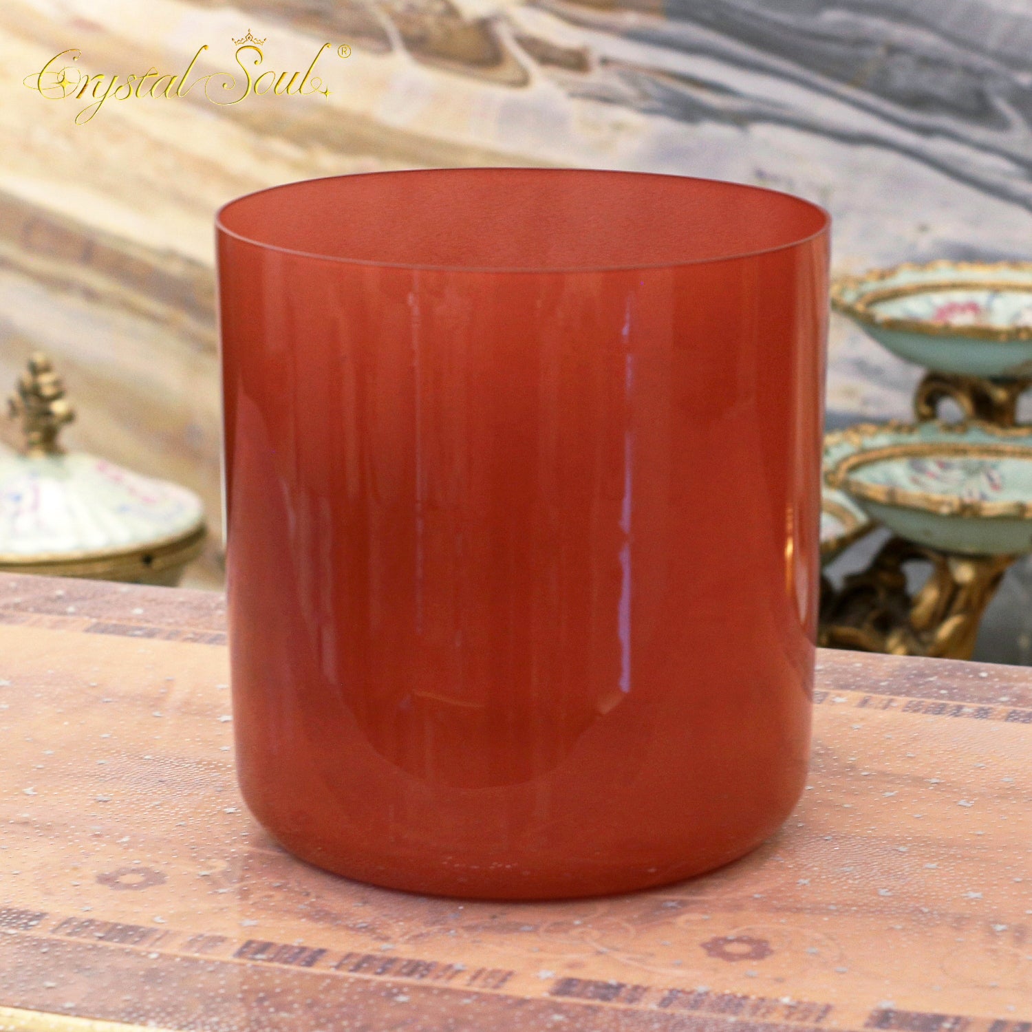 Crystal Soul Noble Vermillion Alchemy Crystal Bowl