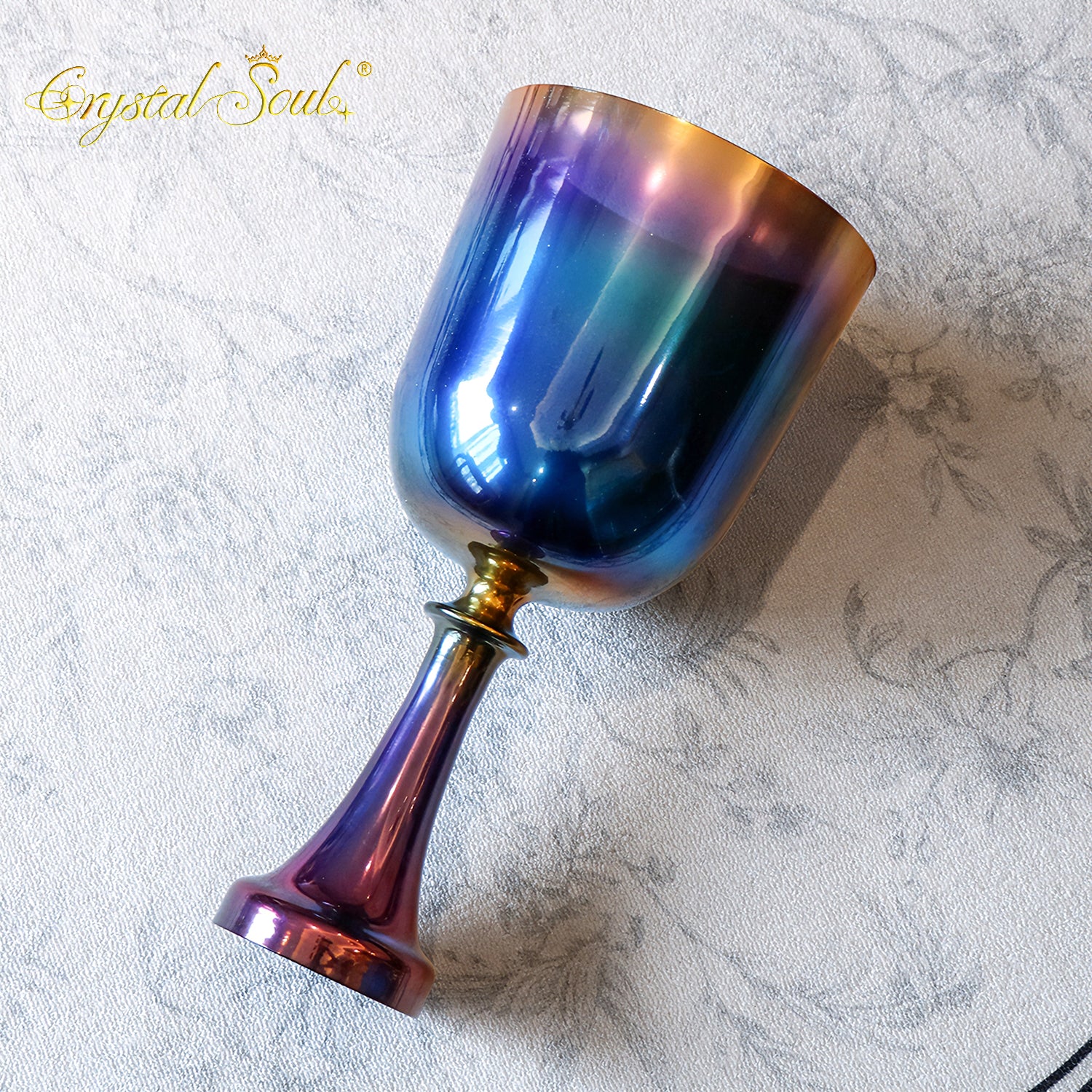 Crystal Soul Metal Multi layered Gradient Holy Grail Alchemy Crystal Bowl