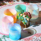 Crystal Soul Chinese Five Elements Crystal Singing Bowl Set