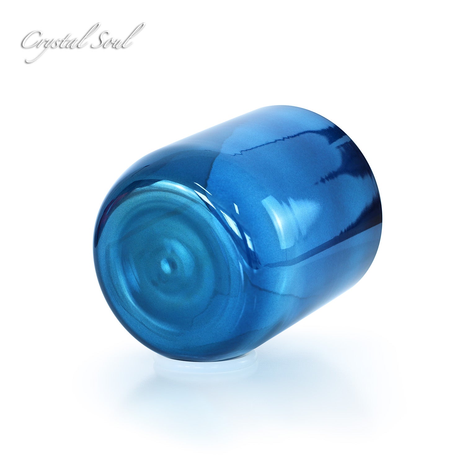 Crystal Soul Electroplated Indigo Crystal Singing Bowl