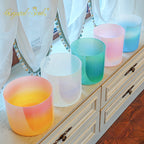 Crystal Soul Chinese Five Elements Crystal Singing Bowl Set