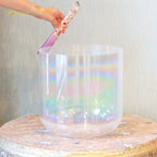 Crystal Soul Thickened High Quality Aurora Gradient Alchemy Crystal Bowl