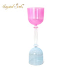 Crystal Soul Azure Pink Double-headed Crystal Holy