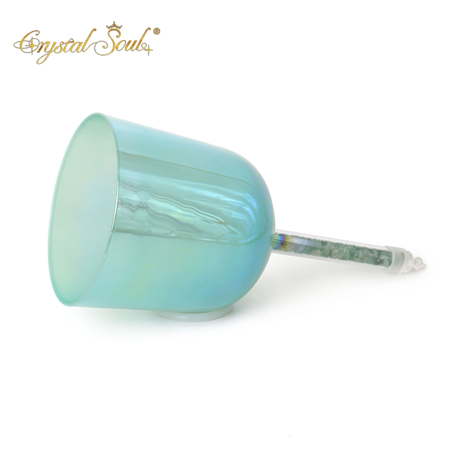 Crystal Soul Crystal Soul Turquoise Jade Handle Alchemy Crystal Bowl