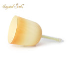 Crystal Soul Amber Jade Crystal Handle Bowl
