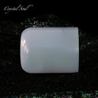 Crystal Soul Alchemy Crystal Bowl in Ink Gray