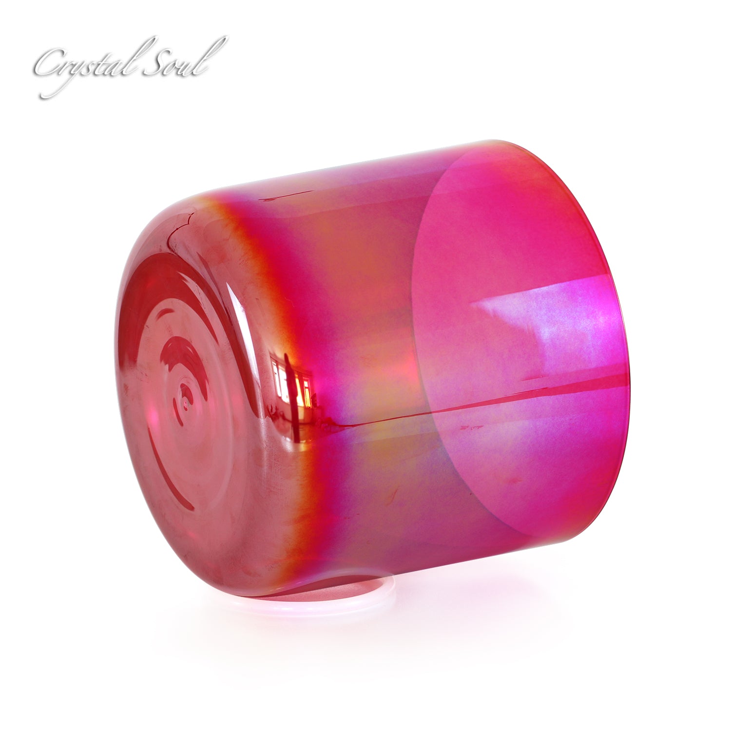 Crystal Soul Rose Pink Alchemy Crystal Bowl