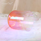 Crystal Soul Red Clear Gradient Alchemy Crystal Bowl