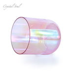 Crystal Soul Aurora Translucent Pink Alchemy Crystal Singing Bowl