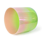 Crystal Soul Pink and Green Gradient Alchemy Crystal Singing Bowl