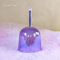 Crystal Soul Purple Handheld Crystal Bowl Customizable Octave 3rd 4th