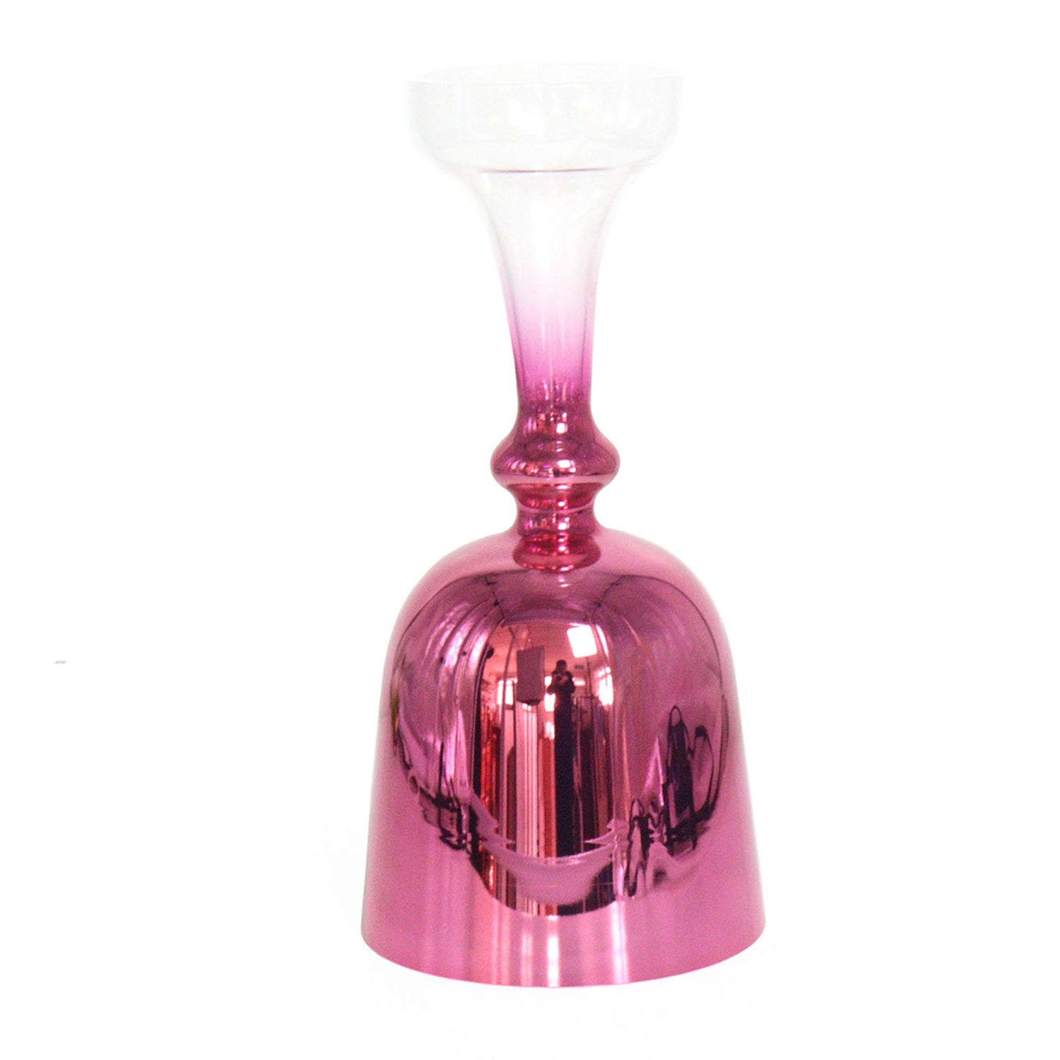 Pink And White Gradient Plating Double-headed Crystal Holy