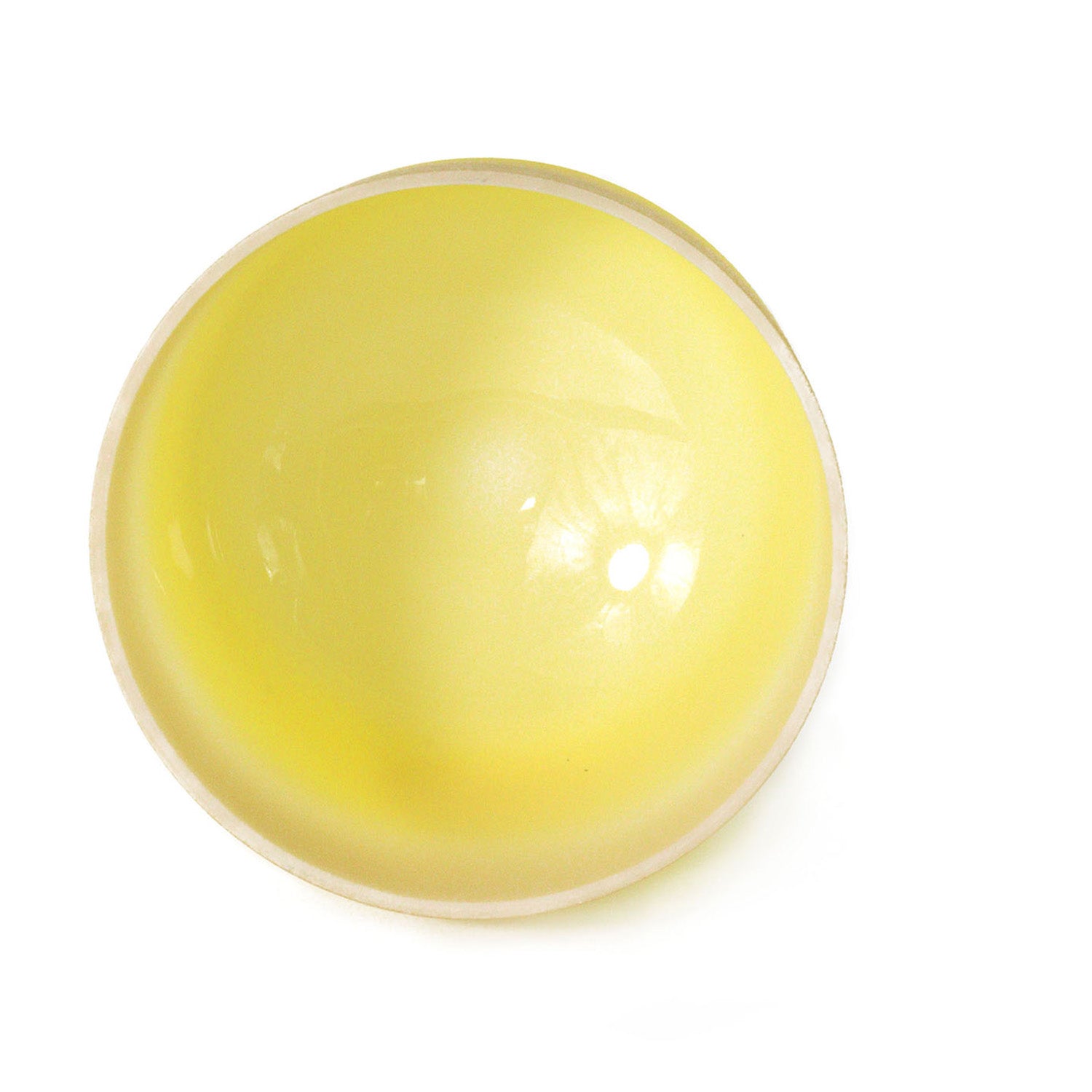 Crystal Soul Gold Yellow Gradient Frosted Quartz Crystal Singing Bowl